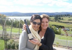 Ros & Anne-Marie on a Tamar Valley Wine Tour